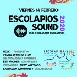 Cartel Escolapios Sound 2020